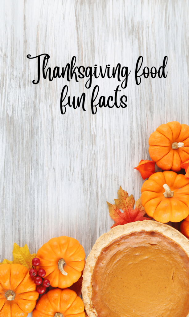 Turkey Trotting: Fun Facts About Thanksgiving Food - Novice Cook