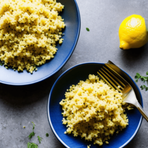 Lemon and Olive Oil Couscous