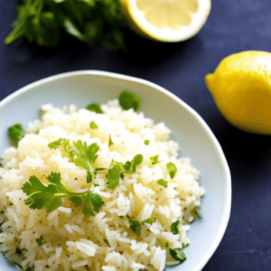 Lemon and Olive Oil Rice