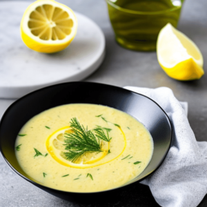 Lemon and Olive Oil Soup