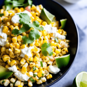 Mexican Street Corn Salad with Sour Cream